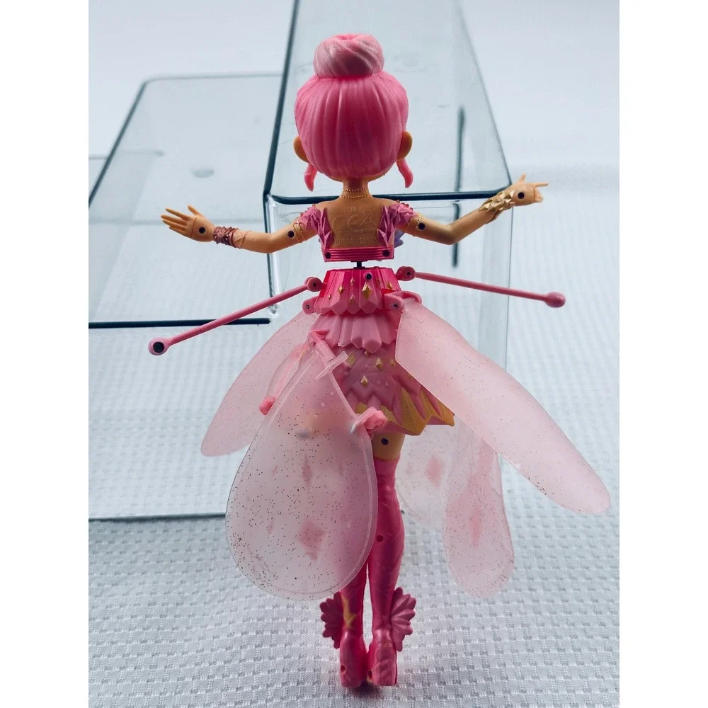 Hatchimals Pixies Crystal Flyers Pink‎ Starlight Idol Flying Doll Fairy Toy